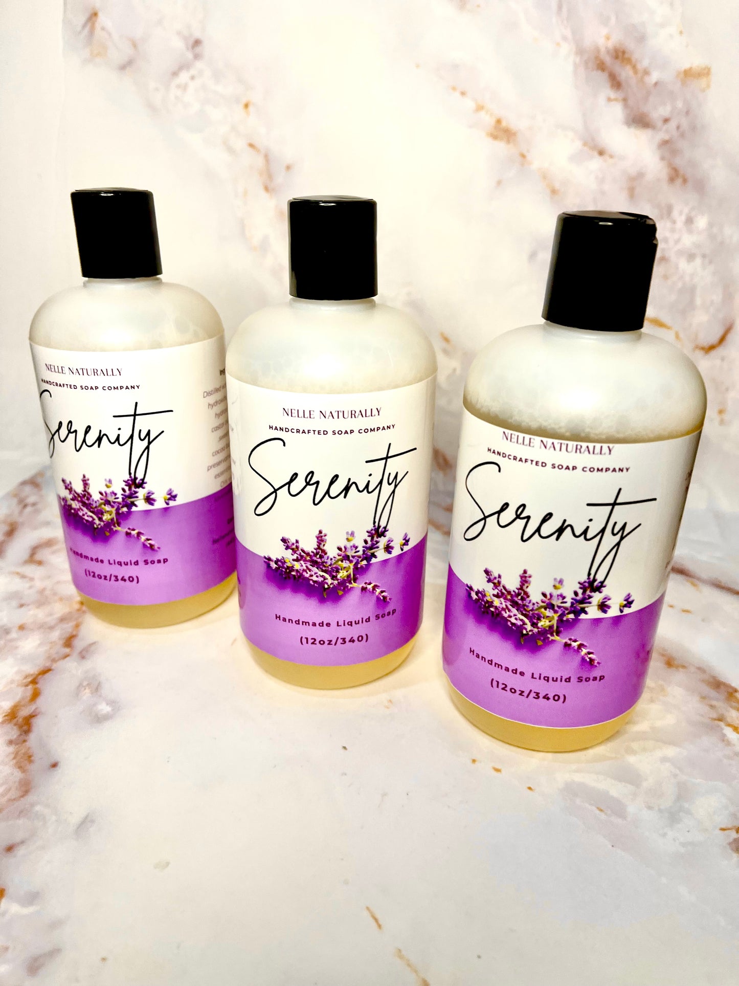 Body Wash & Lotion Set (Lavender or Peppermint)